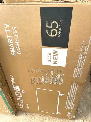 65inch LG Frameless Smart TV Ultra and 55inch LG Also