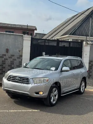 Toyota Highlander Limited 2009 Silver