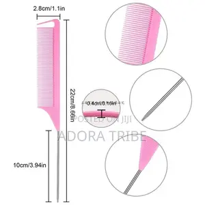 Rat Tail Comb (6Pcs)
