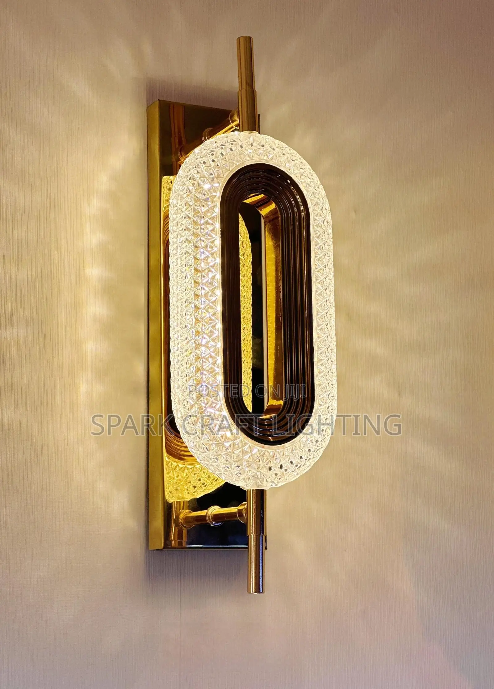 Luxury Gold Led Wall Light