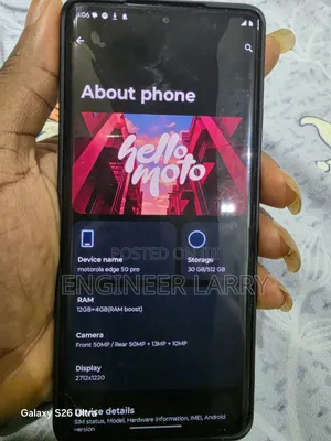 Motorola Edge 50 Pro 512 GB Black