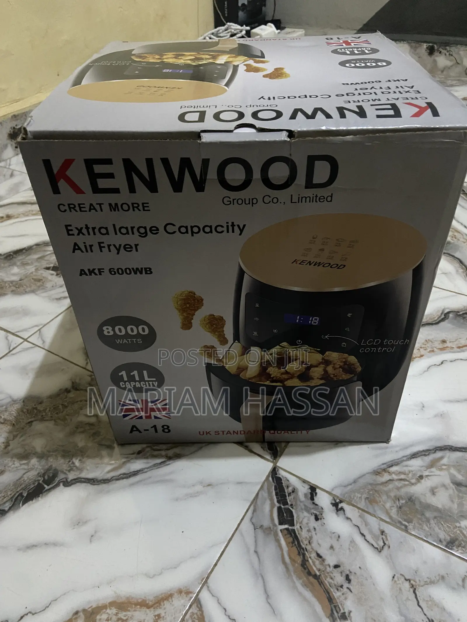 11Liters Kenwood Airfryer