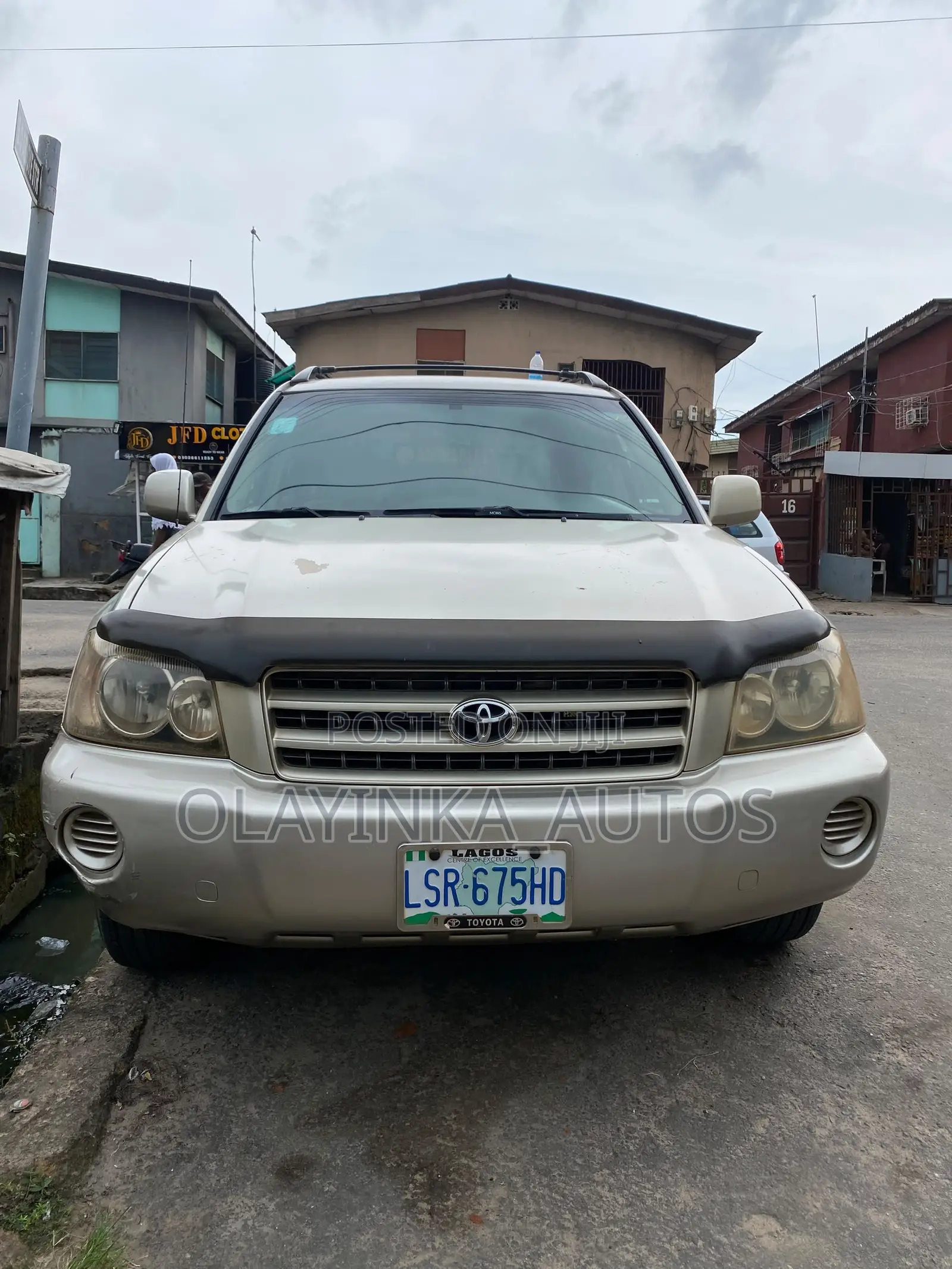 Toyota Highlander 2003 Gold