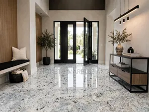 Italian Alaska Blue Moon Granite Slab and Tiles