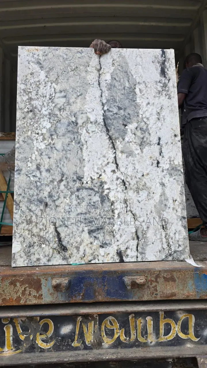 Italian Alaska Blue Moon Granite Slab and Tiles