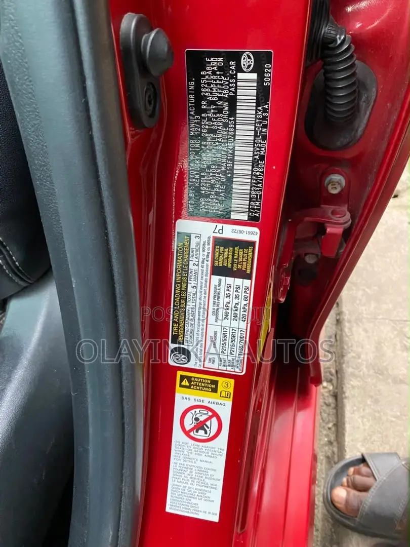 Toyota Camry 2014 Red