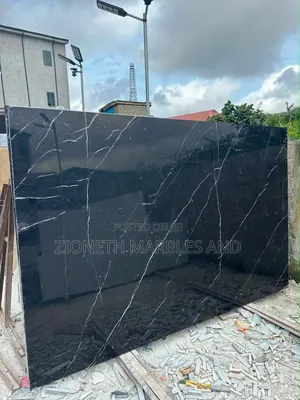 Black Maquin Marble Slab