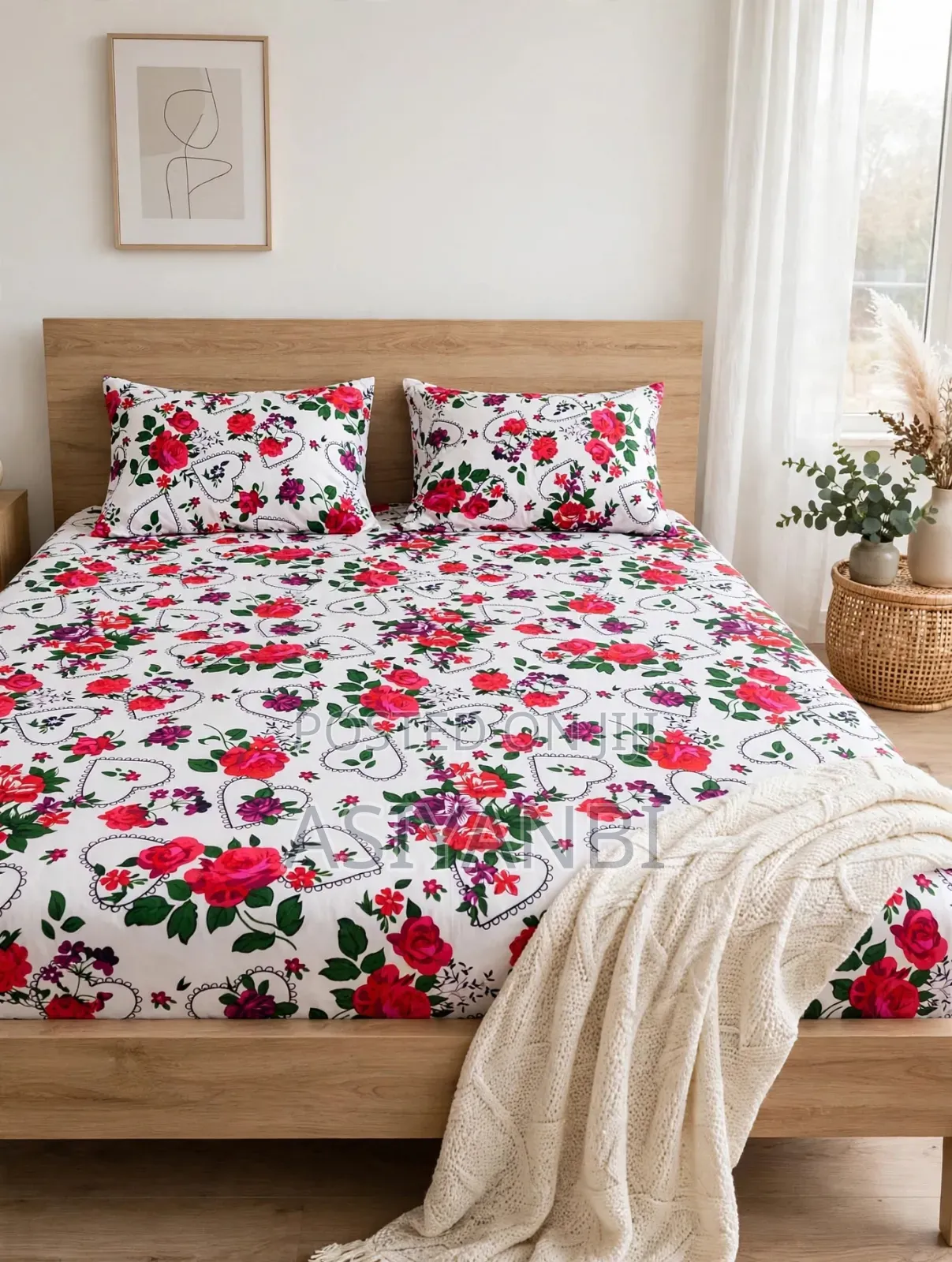 Luxury Stock Flowers Bedsheets