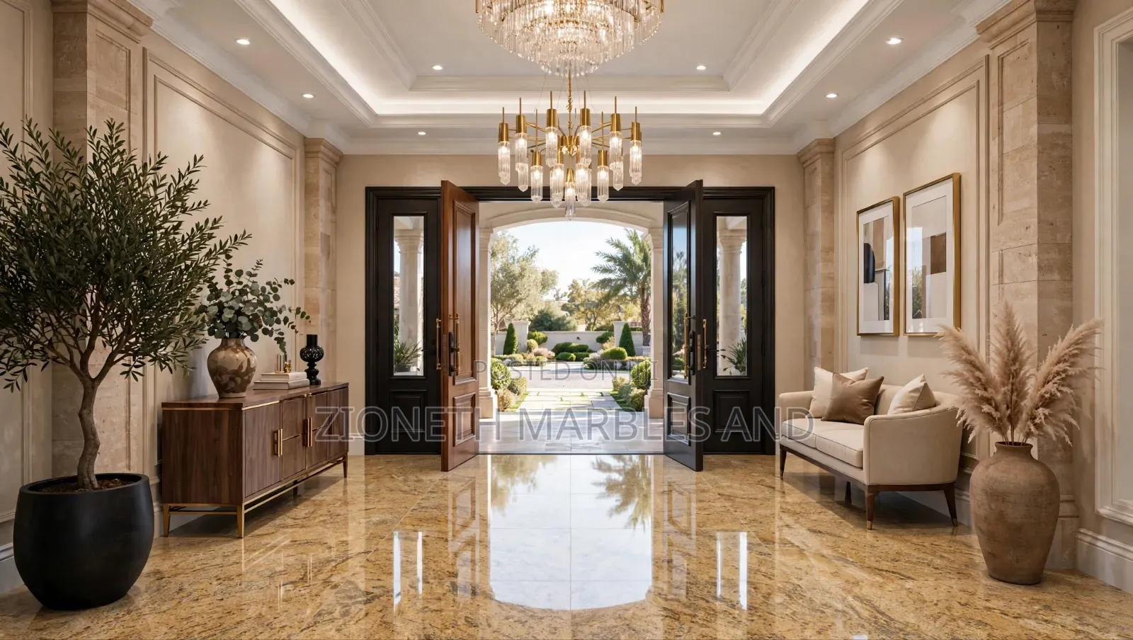 Indian Bhama Gold Granite Slab