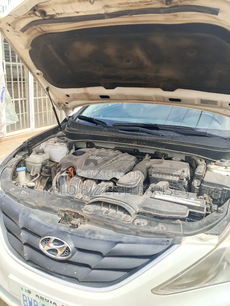 Hyundai Sonata 2013 White