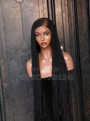 C Cut Braided Wig