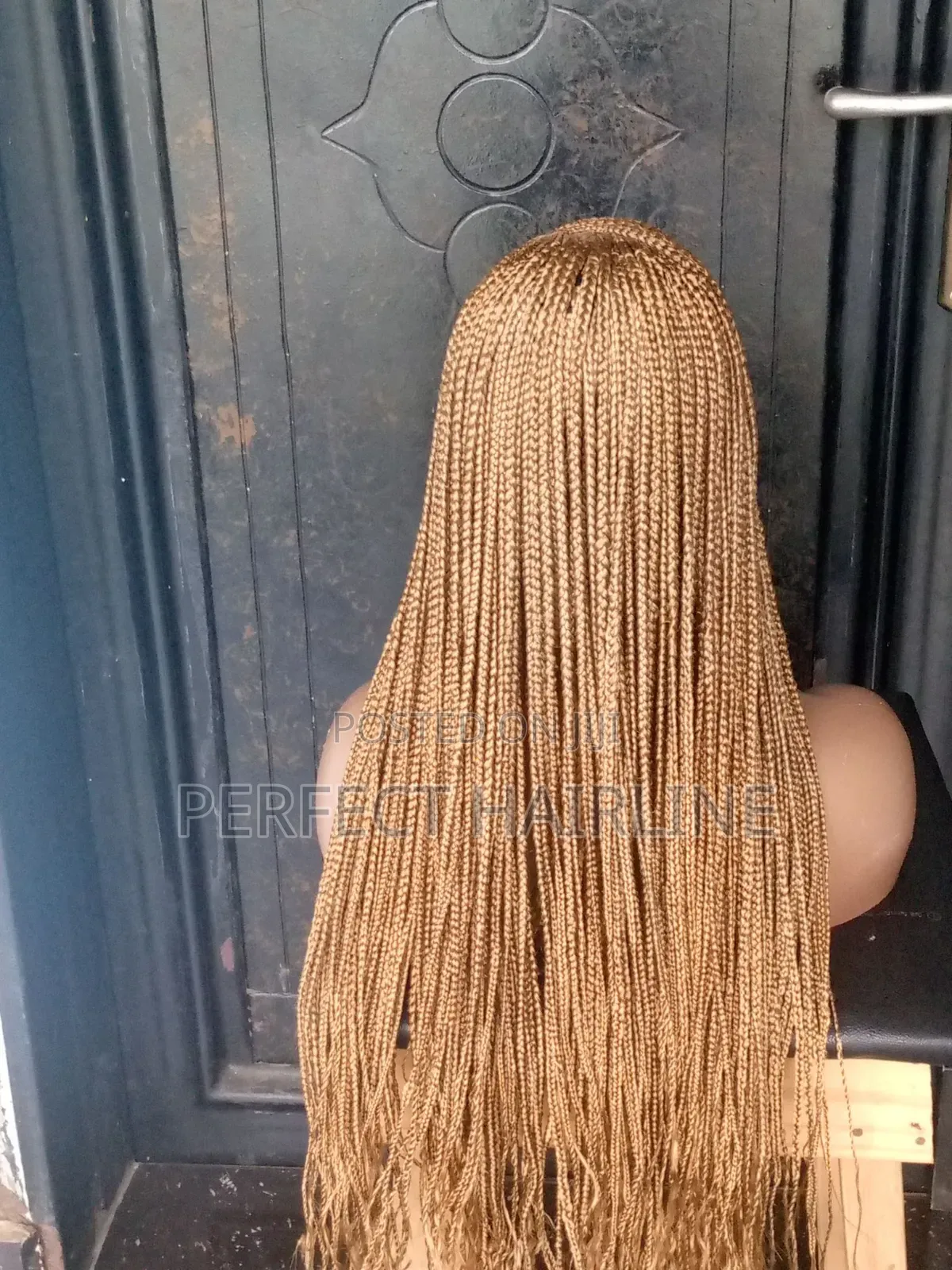 C Cut Braided Wig