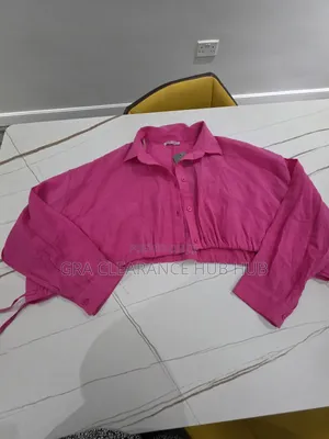 Brand New Pink Cropped Blazer Jacket