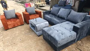 7seater L Shape Sofa With Center Table