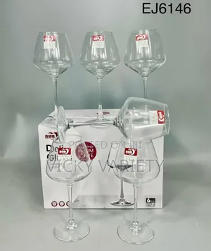 6pcs Deli Glass Wine Glass