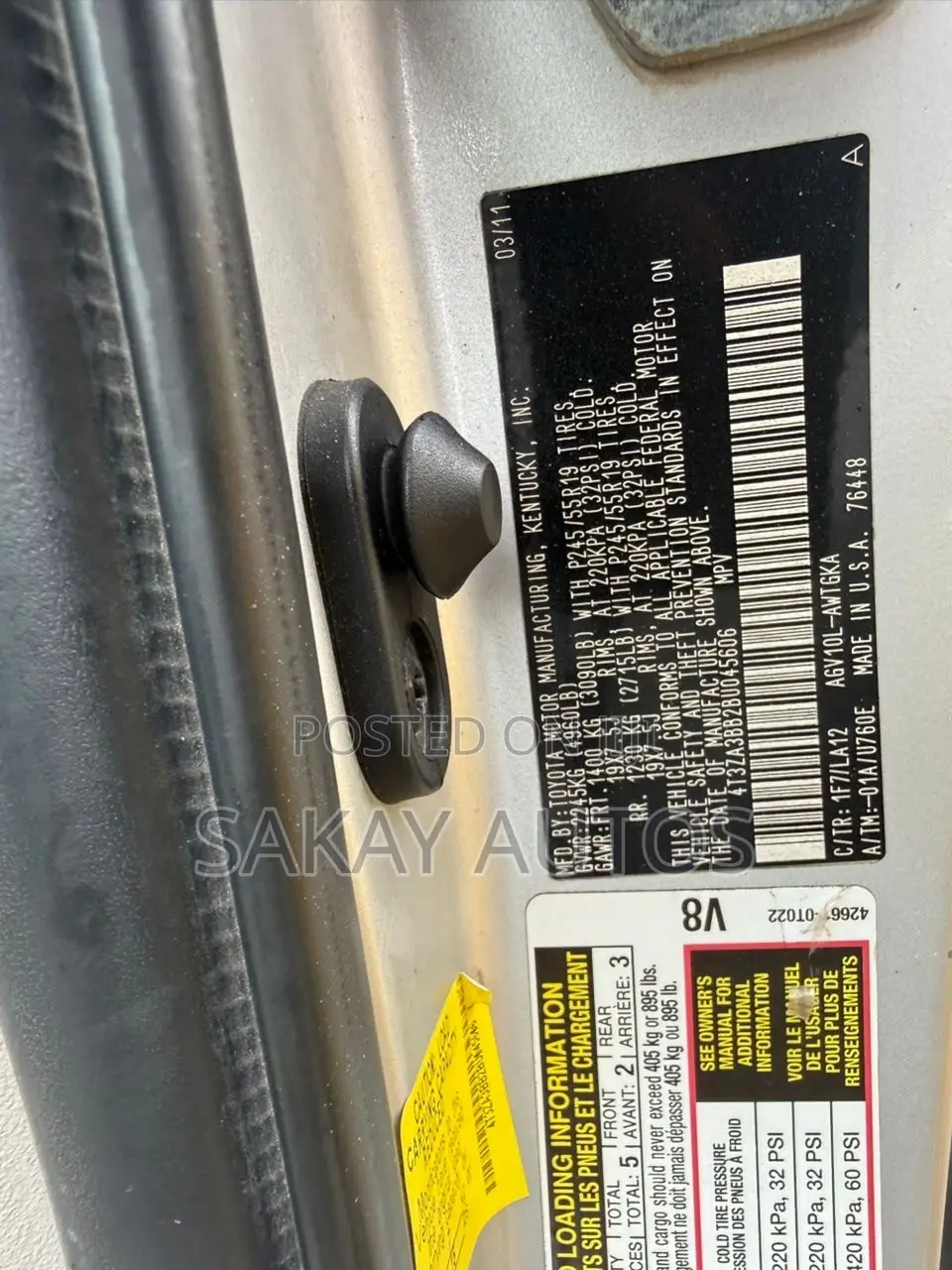 Toyota Venza 2011 Silver
