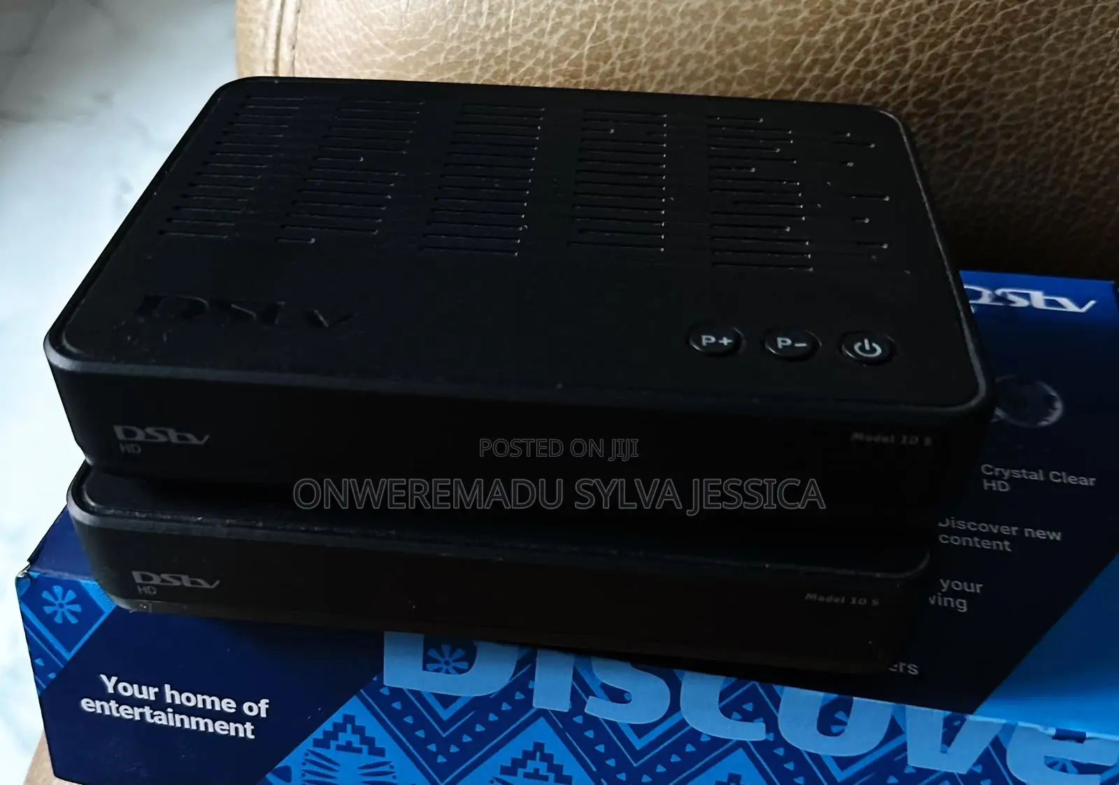 2 DSTV (Primary and Secondary Decorder)