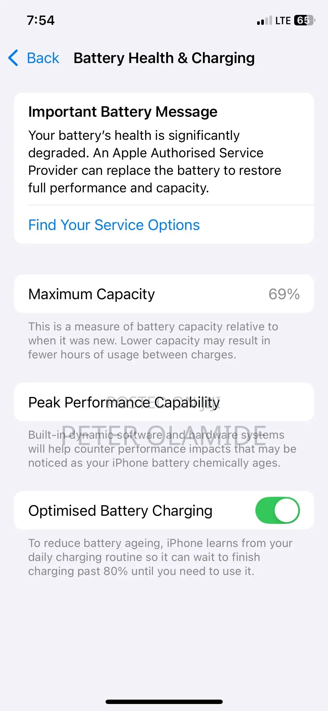 Apple iPhone X 64 GB Black