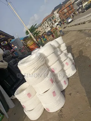 25mm White Spiral Tube
