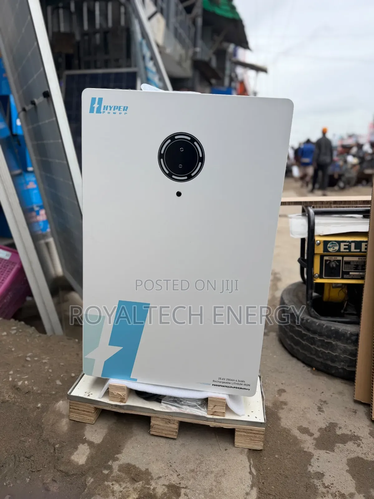 Hyper Power 6.5kwh 24v Lithium Phosphate Lon Battery