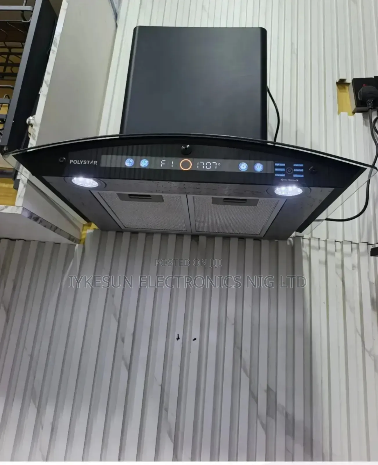 Quality Polystar 60CM Voice Command, Handwaved Control Heat Extractor
