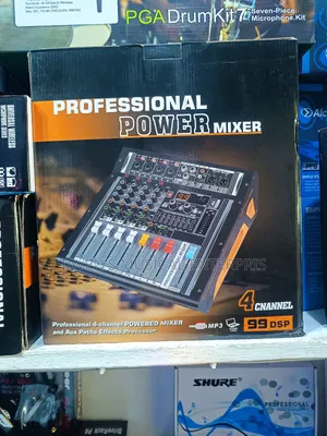 Professional 4-Channel Powered Mixer