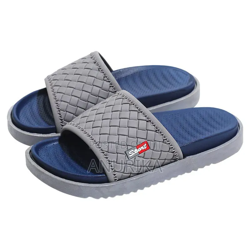 Men's Woven Casual Slippers