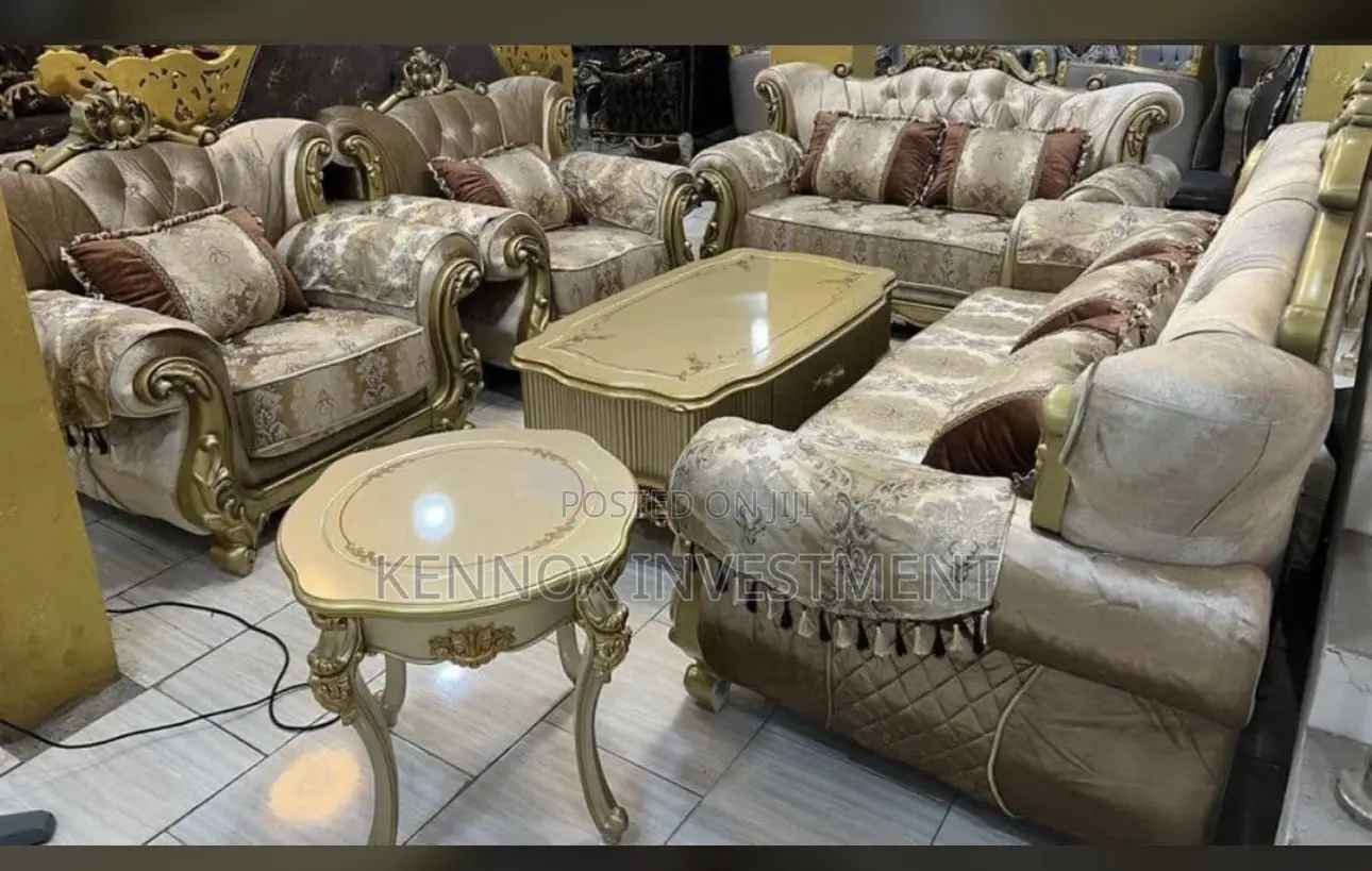 China- Imported Complete 7 Seaters Royal Chair.