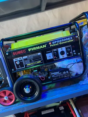 New SPG6500E2 Sumec Firman 4.5kva 100% Copper {Warranty Inclusive}