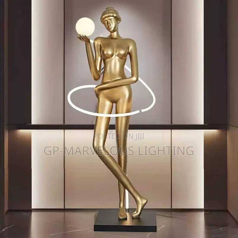 Luxury Modern Sculptural LED Table Lamp