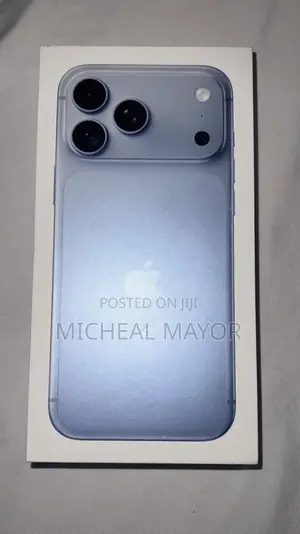 New Apple iPhone 18 Pro Max 256 GB Blue