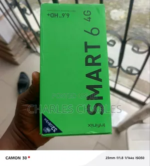 Infinix Smart 6 32 GB Black