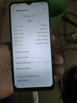 New Samsung Galaxy A12 64 GB Black