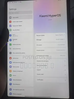 Xiaomi Redmi Pad Pro 128 GB Black