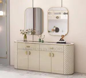 Console Table and Mirror