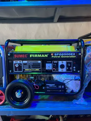 Sumec 4.5kva {Firman Product}SPG6500E2 Petrol Generator [Can Power AC]