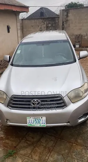 Toyota Highlander V6 2009 Silver