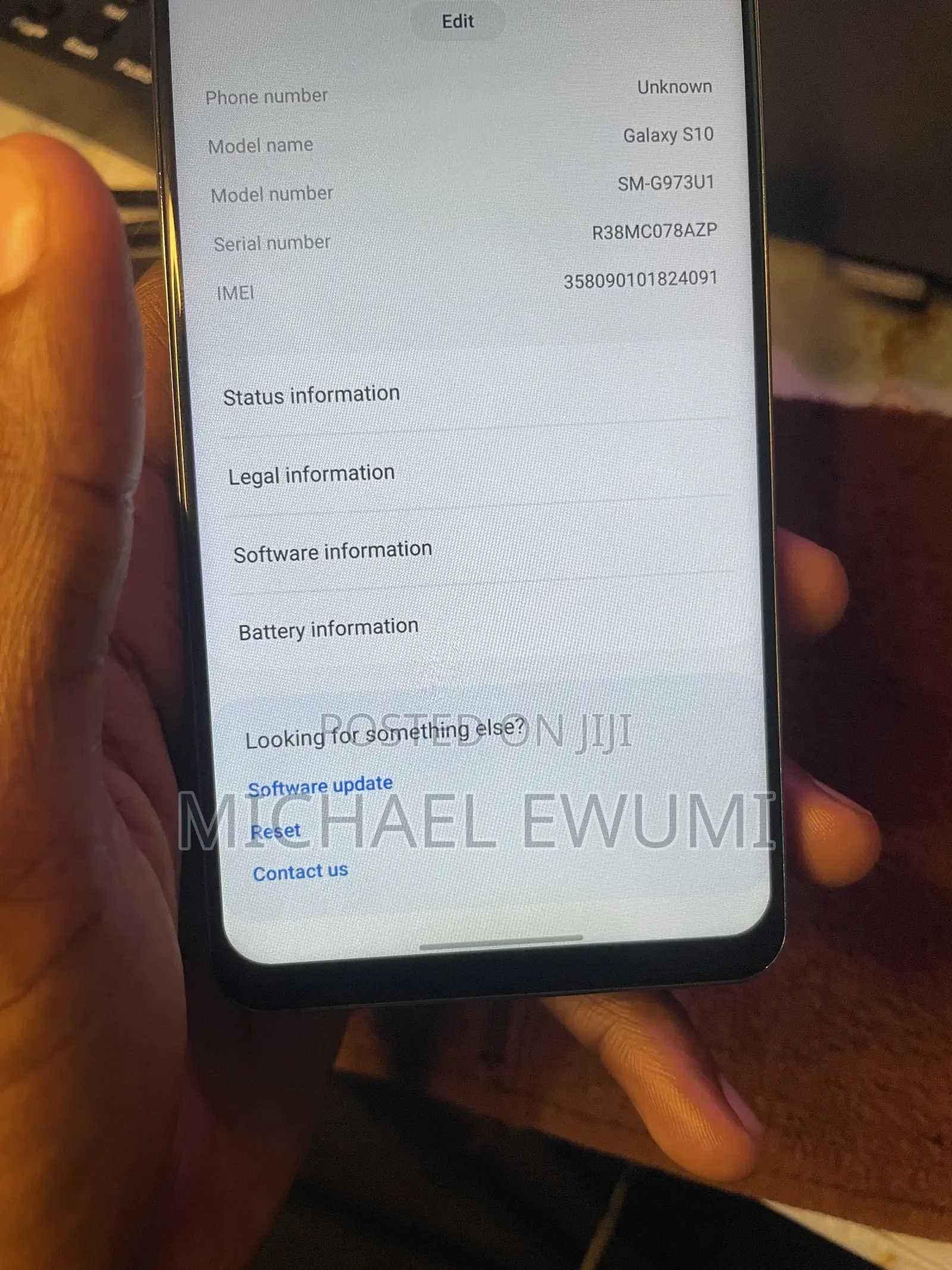 Samsung Galaxy S10 128 GB Black