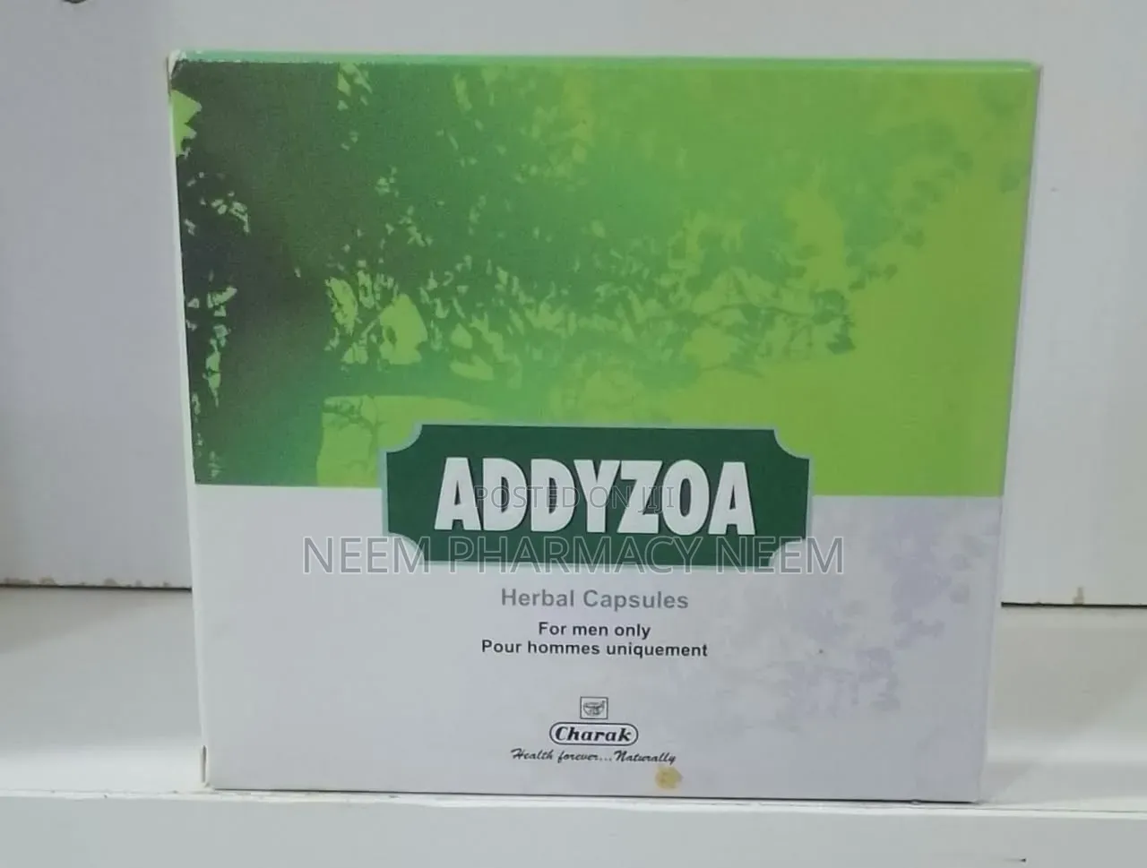 Addyzoa Herbal Capsules for Men