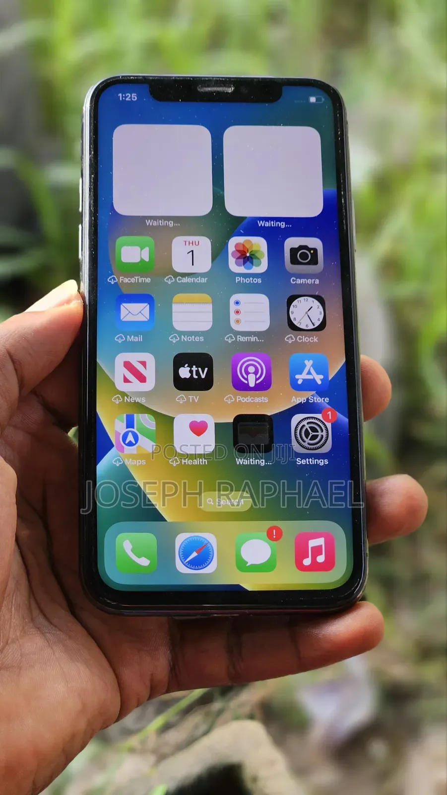 Apple iPhone X 64 GB Black
