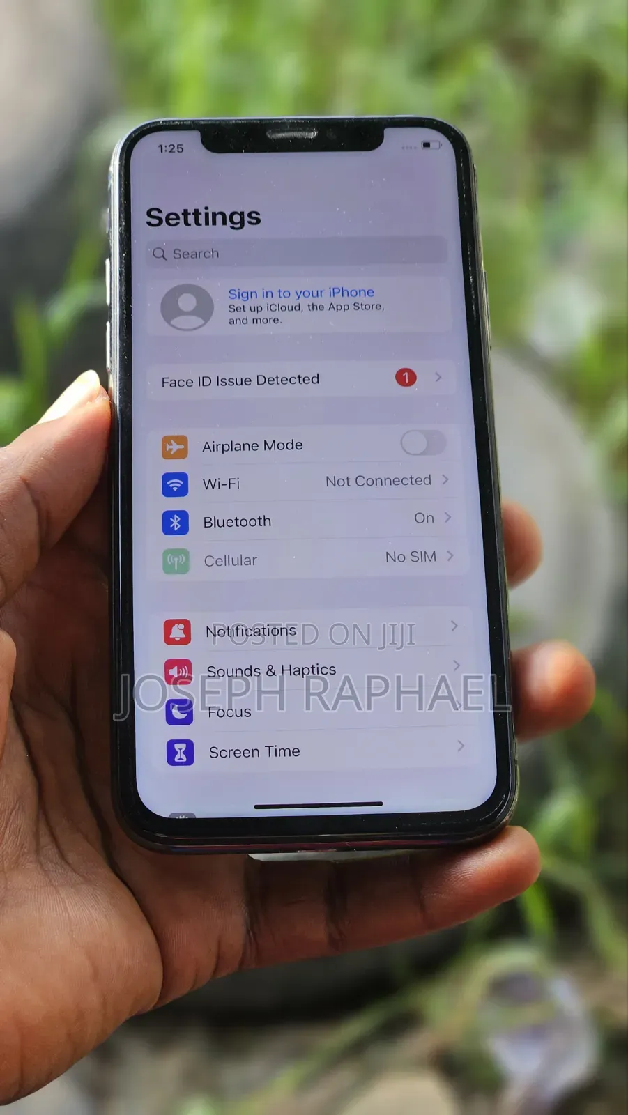 Apple iPhone X 64 GB Black