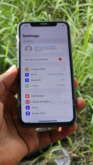 Apple iPhone X 64 GB Black