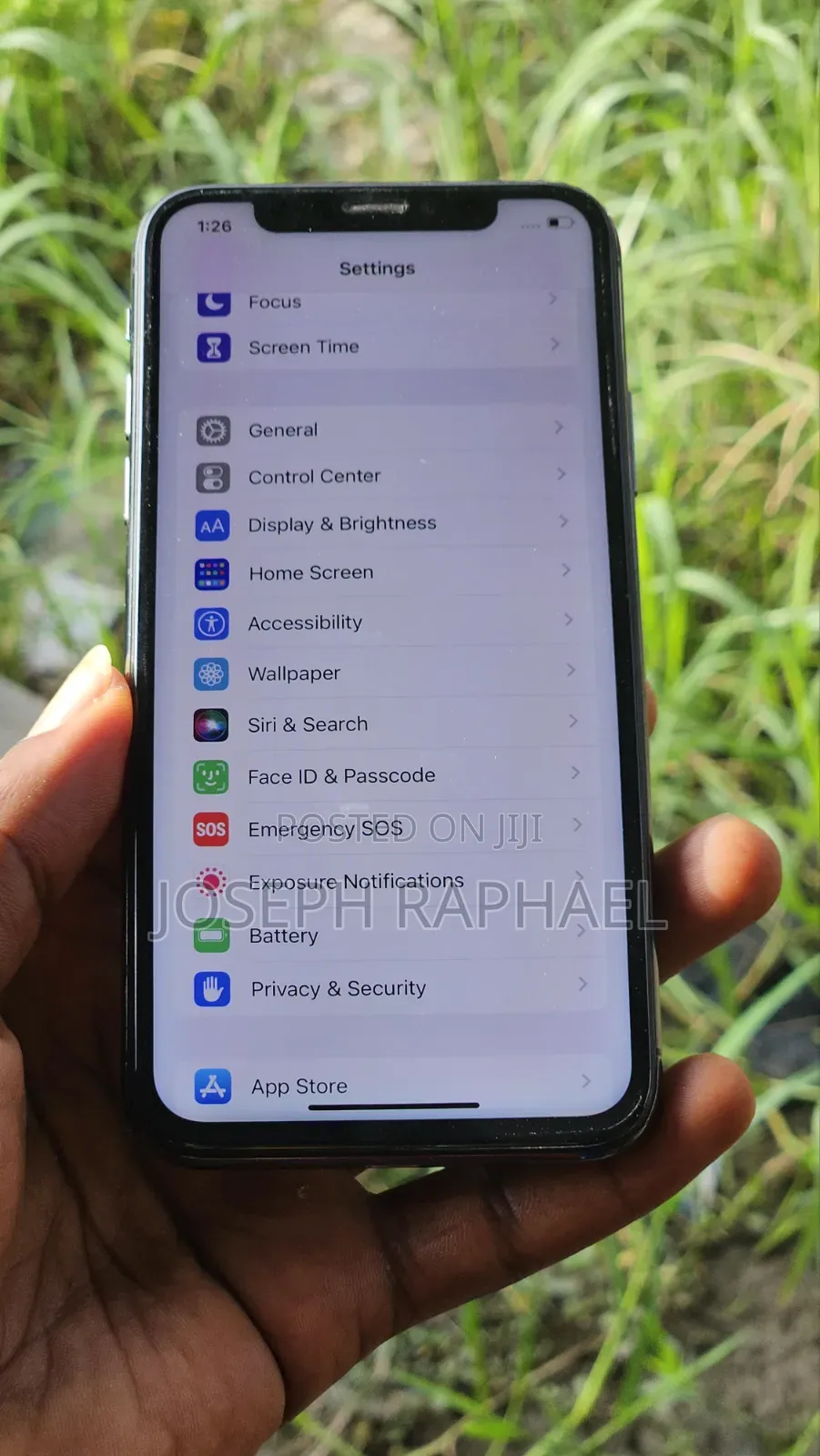Apple iPhone X 64 GB Black