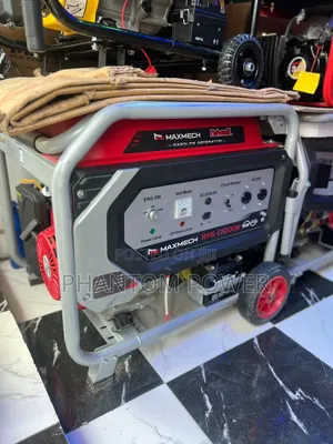 Maxmech RFS17000E 15kva Petrol Generator [Can Power 4 ACs] >Warranty<