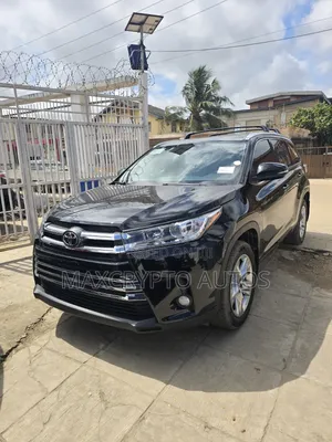 Toyota Highlander Limited V6 4x2 (3.5L 6cyl 6A) 2016 Black