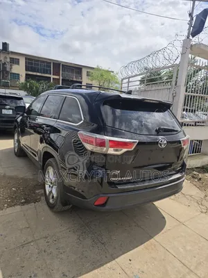 Toyota Highlander Limited V6 4x2 (3.5L 6cyl 6A) 2016 Black