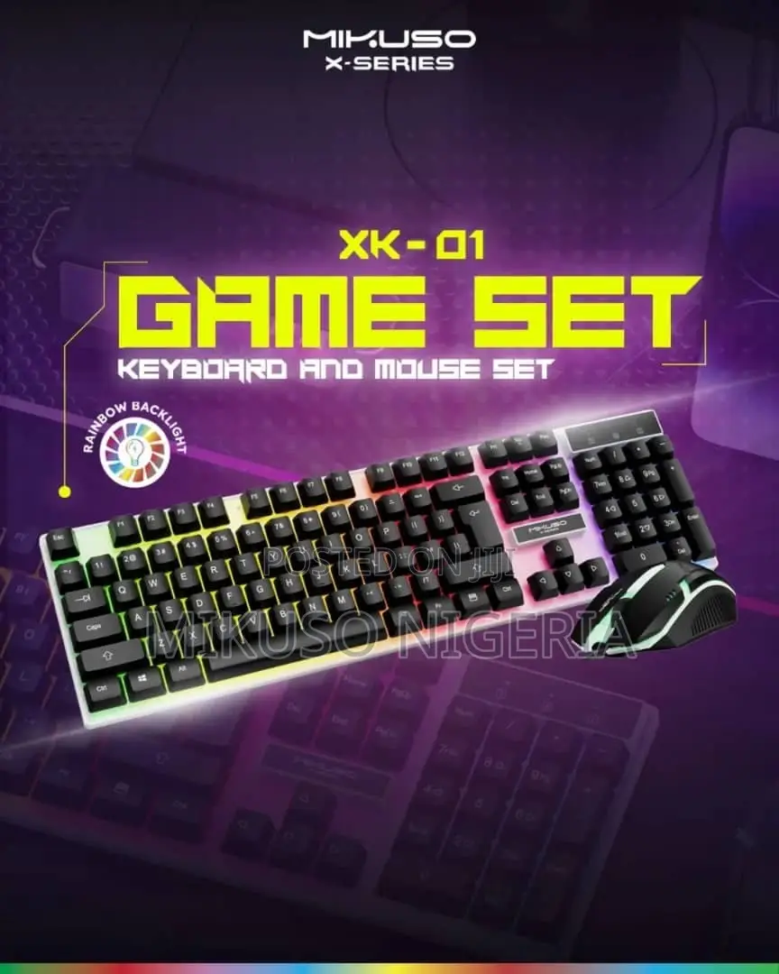 Mikuso XKM-01 Keyboard and Mouse Combo