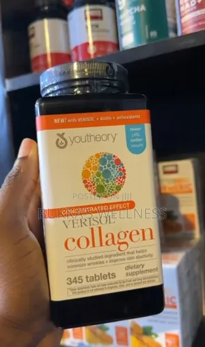 Youtheory Verisol Collagen 345-Tablets Biotin_Vitamin C_Skin Hair Nail