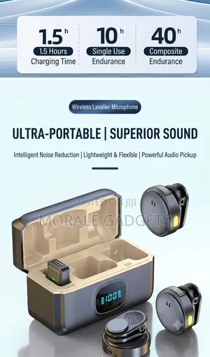 Magnetic Wireless Microphone