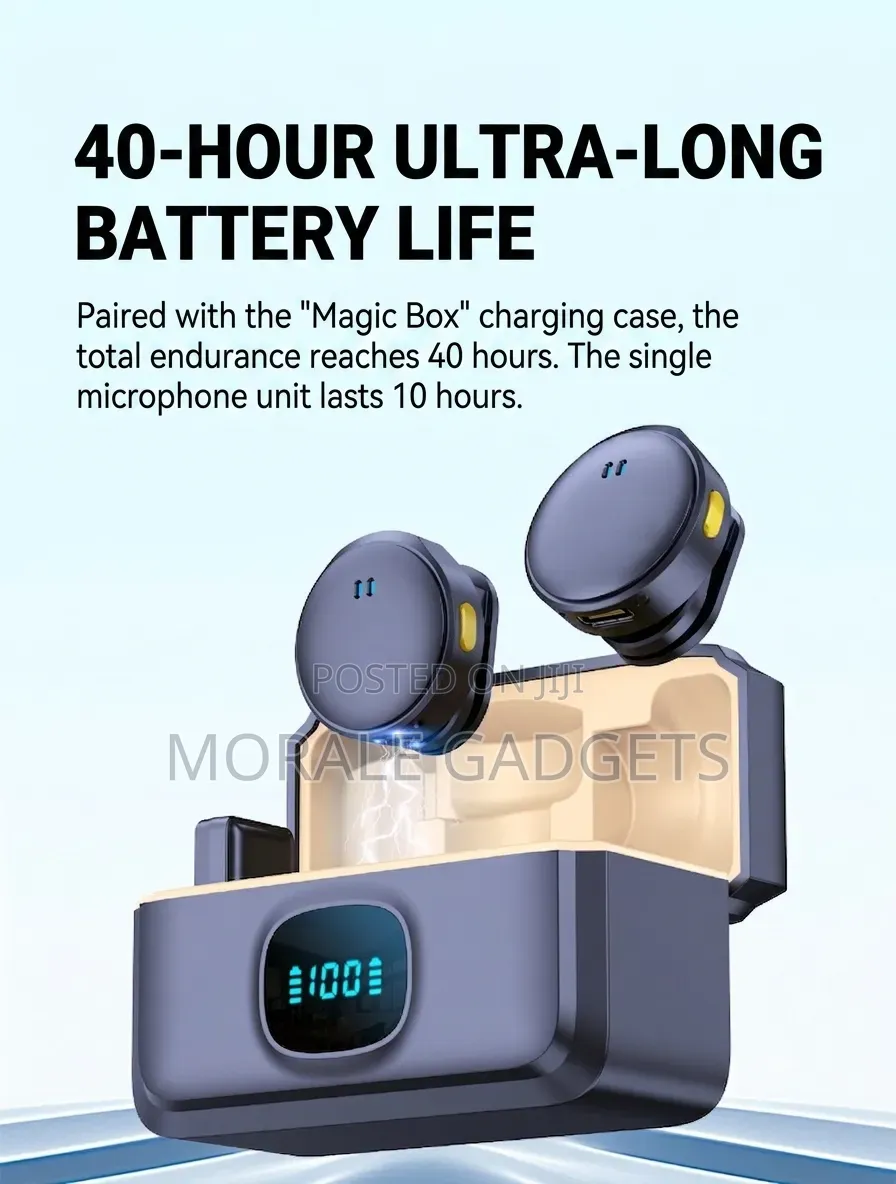 Magnetic Wireless Microphone